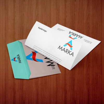 Hazır Tasarım Kurumsal Dalgalı A Logo