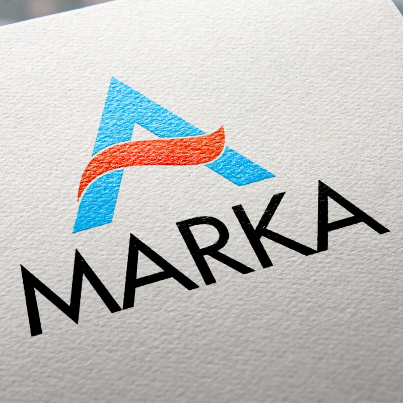 Hazır Tasarım Kurumsal Dalgalı A Logo