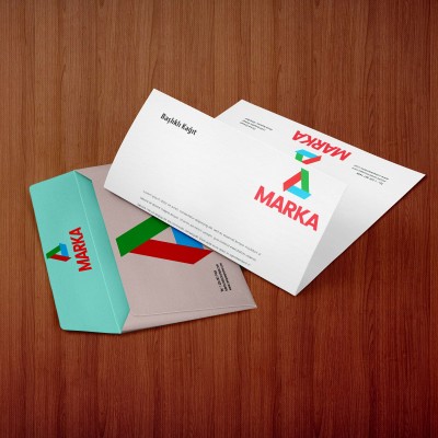 Hazır Tasarım Kurumsal Üçgen A Logo