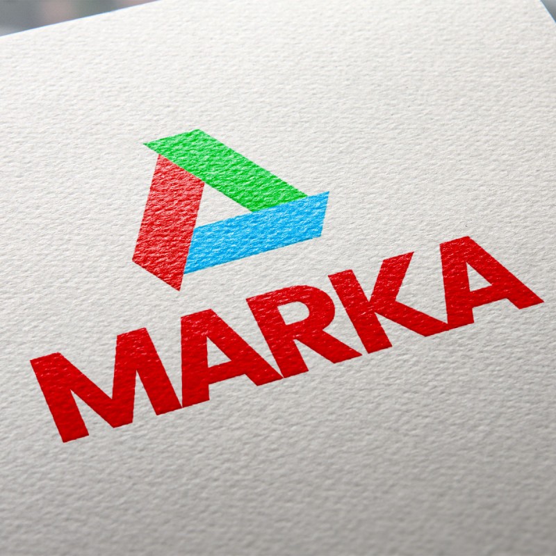 Hazır Tasarım Kurumsal Üçgen A Logo