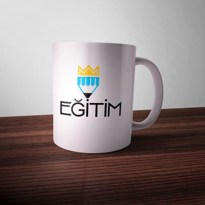 Hazır Tasarım Kurumsal Eğitim Kalem Logo Hazır Tasarım Kurumsal Eğitim Kalem Logo