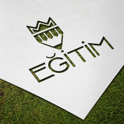 Hazır Tasarım Kurumsal Eğitim Kalem Logo Hazır Tasarım Kurumsal Eğitim Kalem Logo