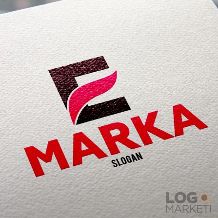 E Harfli Logo Tasarımı