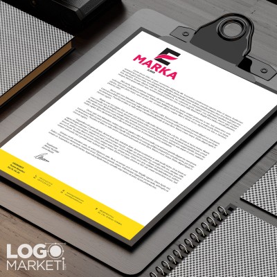 E Harfli Logo Tasarımı