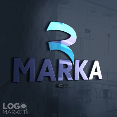Hazır Tasarım Kurumsal R Logo