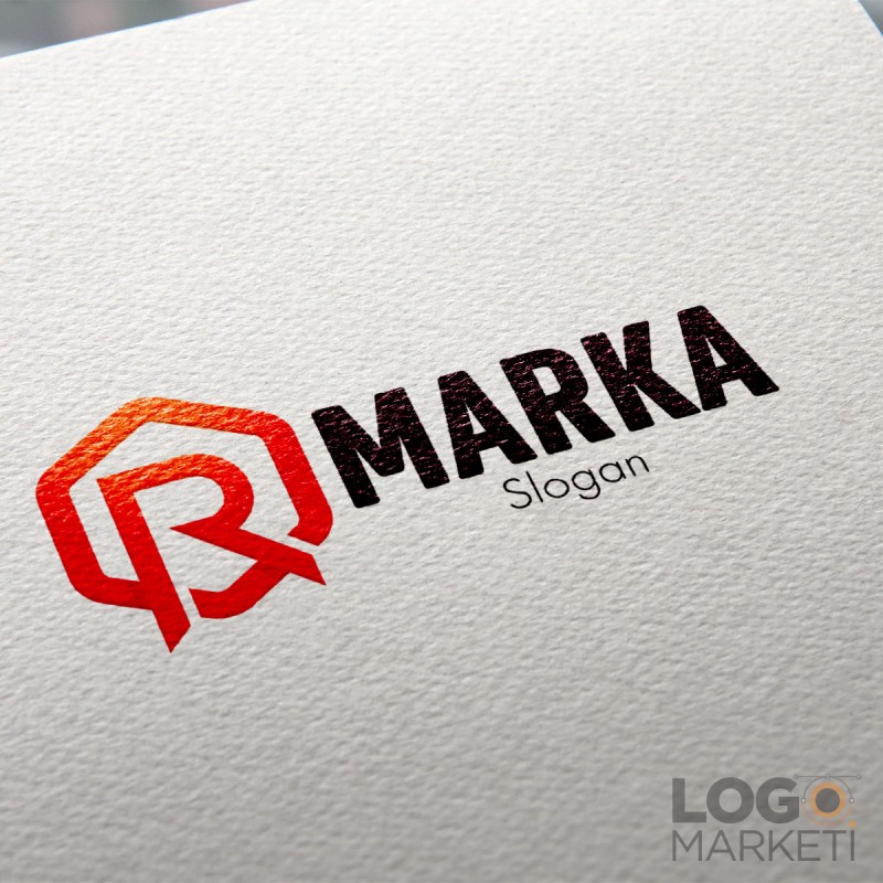QR Harfli Logo Tasarımı