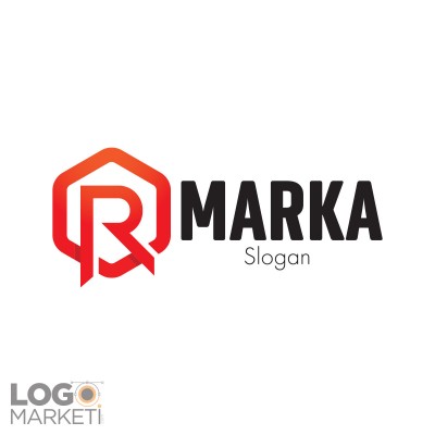 QR Harfli Logo Tasarımı