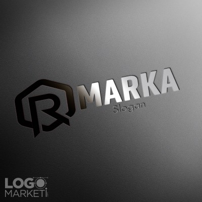 QR Harfli Logo Tasarımı