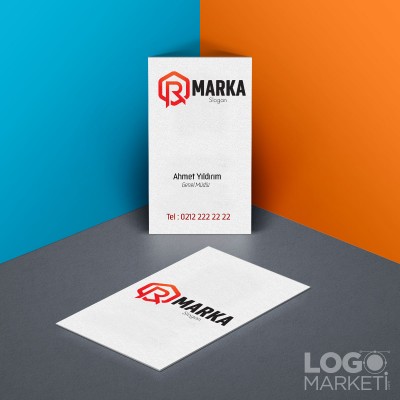 QR Harfli Logo Tasarımı