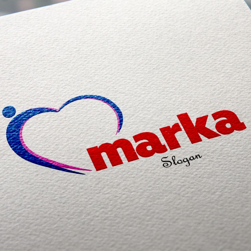 İnsan ve Kalp Logo Tasarımı