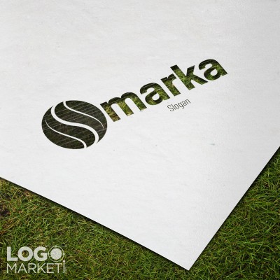 Yin Yang S Harfi Logo Tasarımı