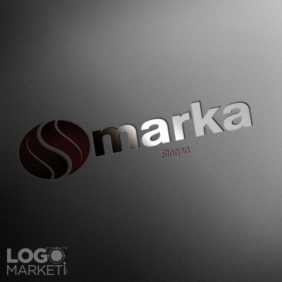 Yin Yang S Harfi Logo Tasarımı