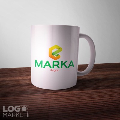 E Harfi Logo Tasarımı