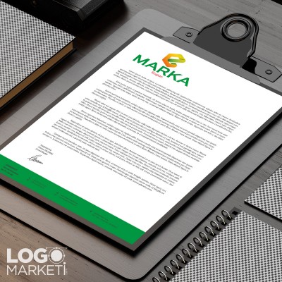 E Harfi Logo Tasarımı