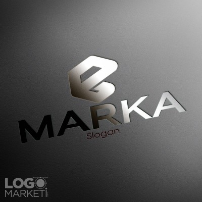 E Harfi Logo Tasarımı