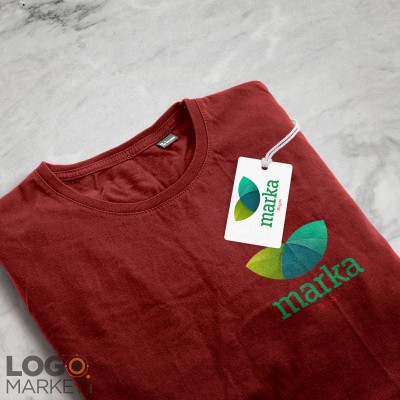 Yapraklar Modern Logo Tasarımı