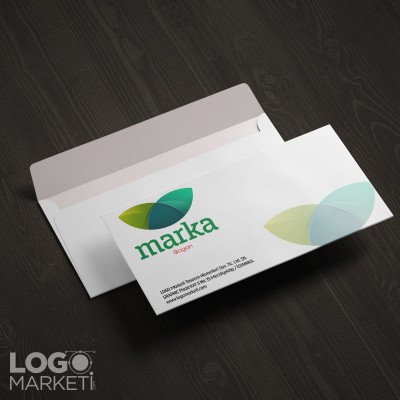 Yapraklar Modern Logo Tasarımı