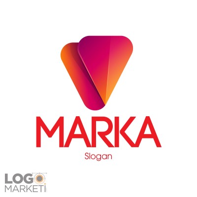 Modern V Harfi Logo Tasarımı