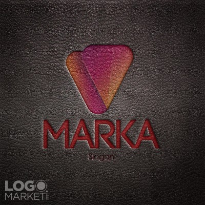 Modern V Harfi Logo Tasarımı