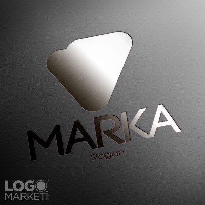 Modern V Harfi Logo Tasarımı