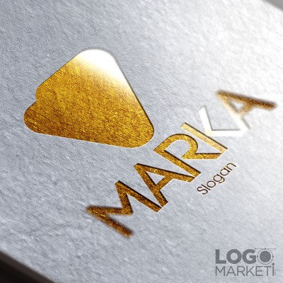 Modern V Harfi Logo Tasarımı