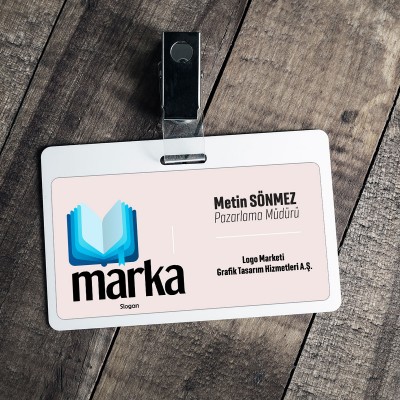 Kitap ve Ayraç Logo Tasarımı