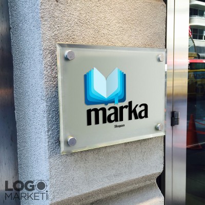 Kitap ve Ayraç Logo Tasarımı