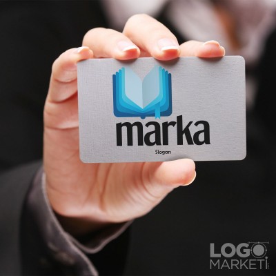 Kitap ve Ayraç Logo Tasarımı