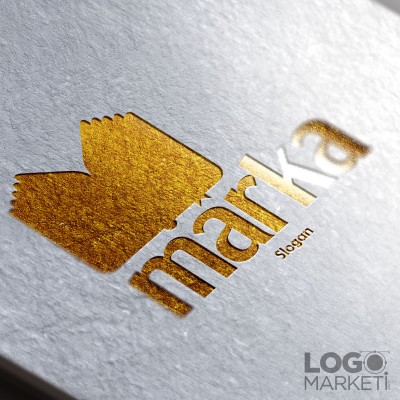 Kitap ve Ayraç Logo Tasarımı