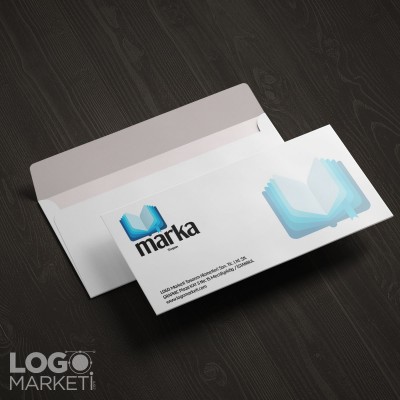 Kitap ve Ayraç Logo Tasarımı