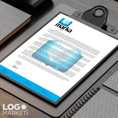 Kitap ve Ayraç Logo Tasarımı