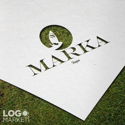 Kadın ve Saç Temalı Logo Tasarımı