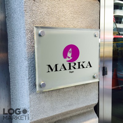 Kadın ve Saç Temalı Logo Tasarımı