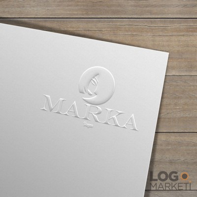 Kadın ve Saç Temalı Logo Tasarımı