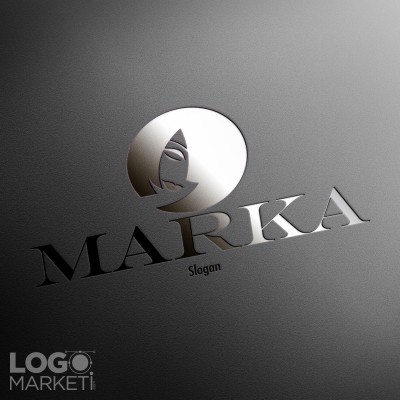 Kadın ve Saç Temalı Logo Tasarımı