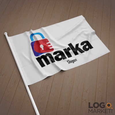 Kilit ve Güvenlik Logo Tasarımı