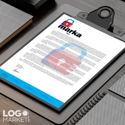 Kilit ve Güvenlik Logo Tasarımı