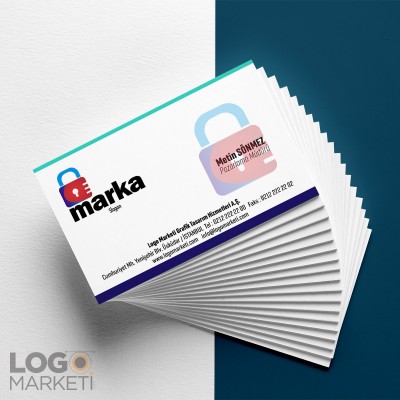 Kilit ve Güvenlik Logo Tasarımı