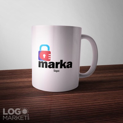 Kilit ve Güvenlik Logo Tasarımı