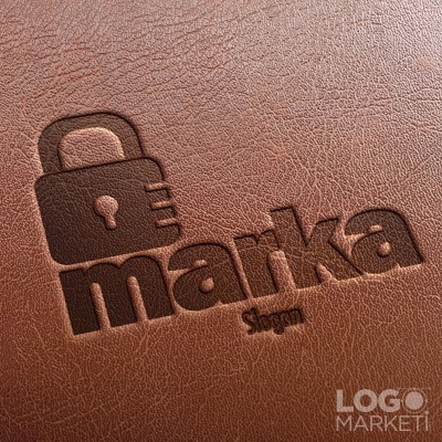 Kilit ve Güvenlik Logo Tasarımı