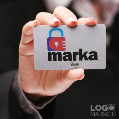 Kilit ve Güvenlik Logo Tasarımı