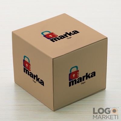 Kilit ve Güvenlik Logo Tasarımı