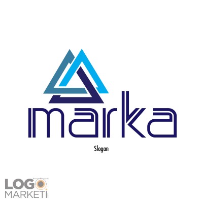 Üçgenler Logo  Tasarımı