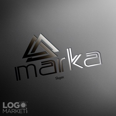 Üçgenler Logo  Tasarımı