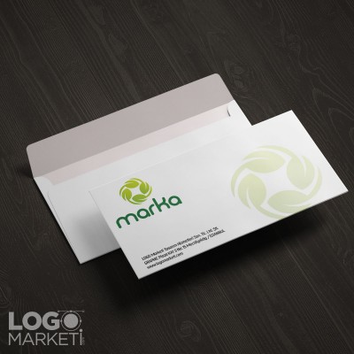 Yapraklar Modern Logo Tasarımı