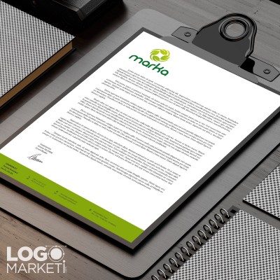 Yapraklar Modern Logo Tasarımı