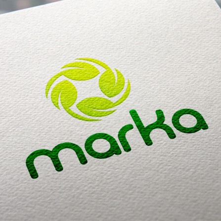 Yapraklar Modern Logo Tasarımı