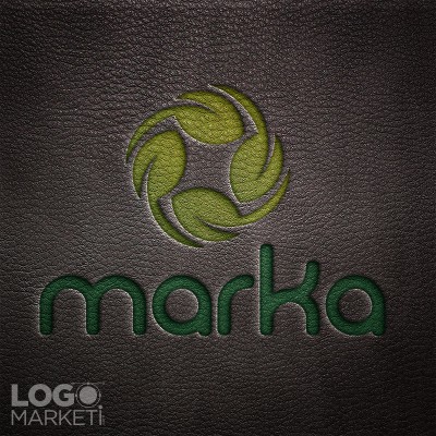 Yapraklar Modern Logo Tasarımı