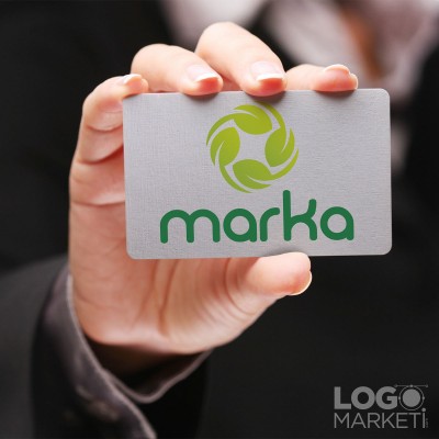 Yapraklar Modern Logo Tasarımı