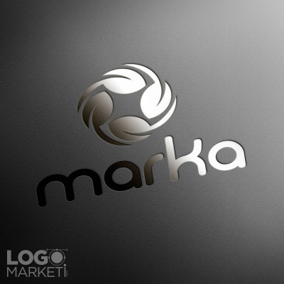 Yapraklar Modern Logo Tasarımı